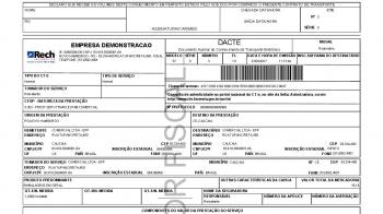 Documento Auxiliar da CT-e