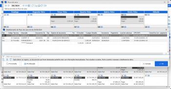Fluxo de Caixa Agenda Detalhada