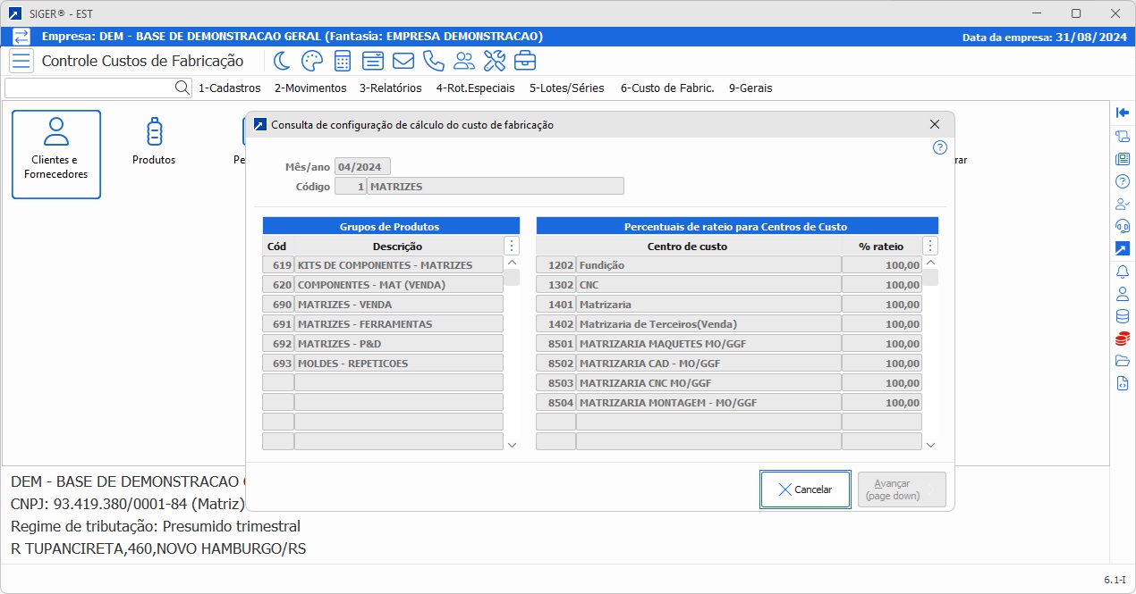 1_erp_siger_custo_integrado_configuracao_rateio_calculo_custo_fabricacao_27082024_08102024