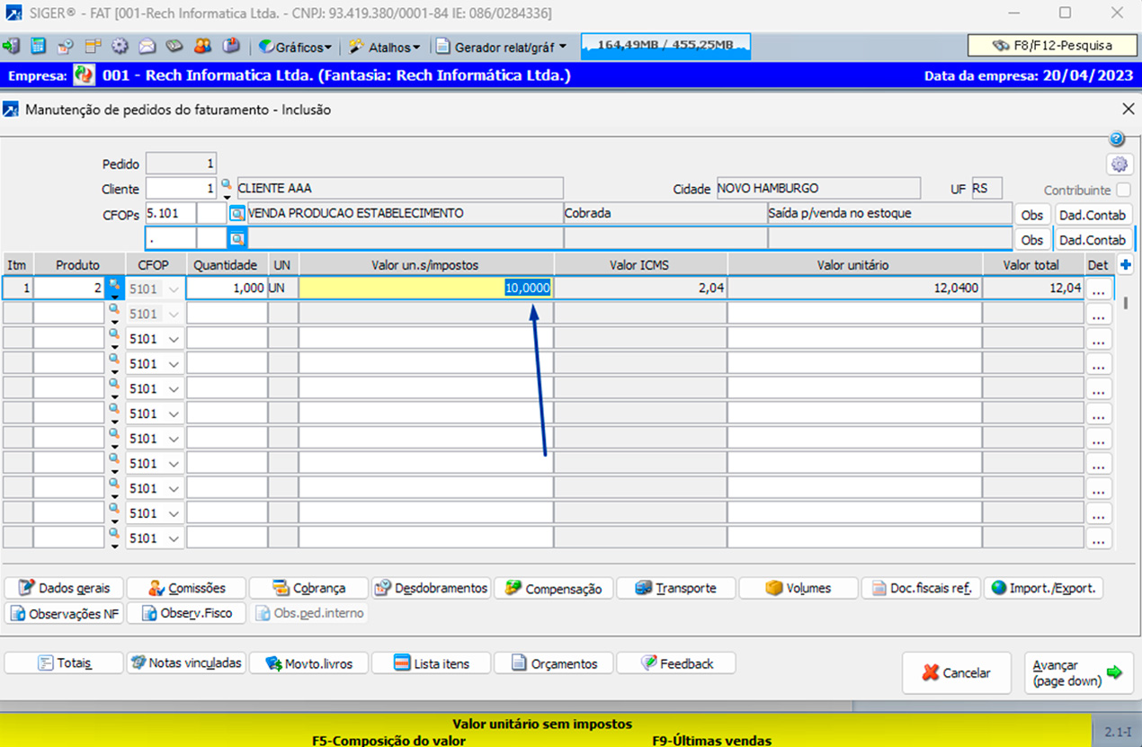 erp_siger_calculo_valor_unitario_com_sem_impostos_2_27042023