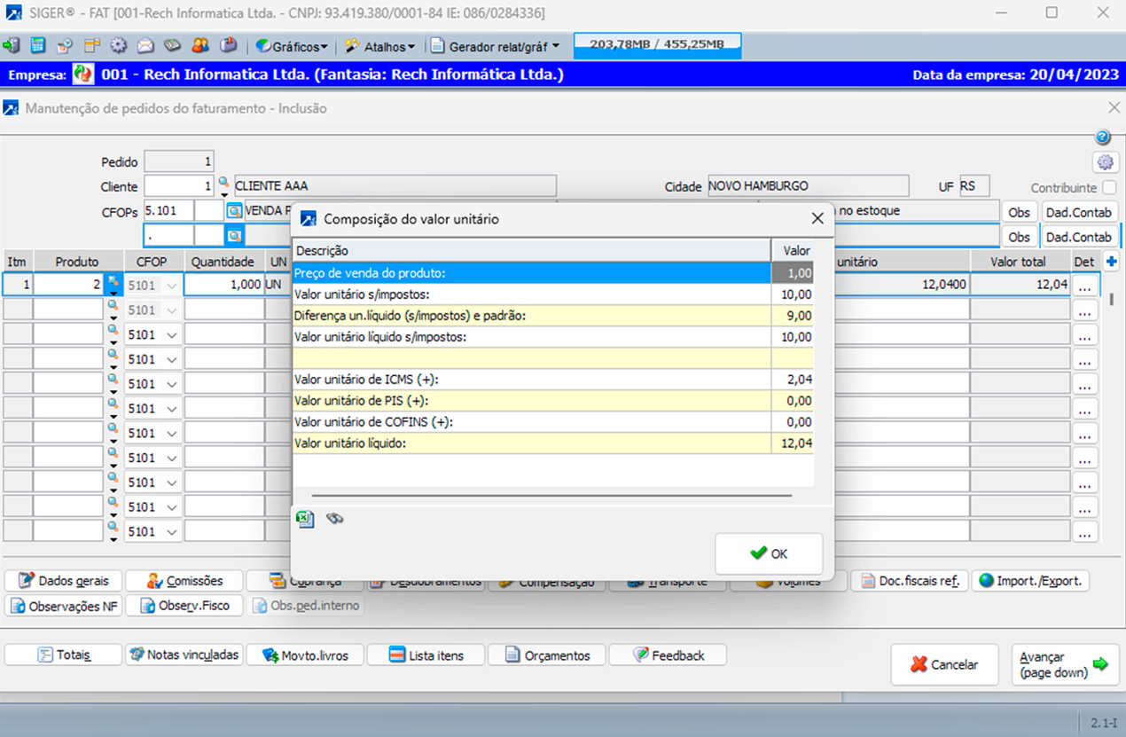 erp_siger_calculo_valor_unitario_com_sem_impostos_3_27042023